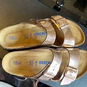 Rose Gold Birkenstock